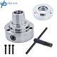 5C Collet Lathe Chuck 2-1/4 × 8 Threaded Hole Connection Plate 5 New