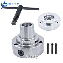 5C Collet Lathe Chuck 2-1/4 × 8 Threaded Hole Connection Plate 5 New