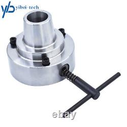 5C Collet Lathe Chuck 2-1/4 × 8 Threaded Hole Connection Plate 5 New