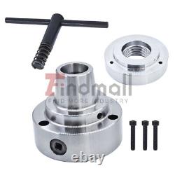 5C Collet Lathe Chuck 2-1/4 x 8 Threaded Hole Connection Plate 5
