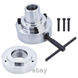 5C Collet Lathe Chuck Closer With Semi-finished Adp. 2-1/4 × 8 Thread 5 Inch