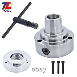 5C Collet Lathe Chuck Closer With Semi-finished Adp. 2-1/4 x 8 Thread 5C Collet Lathe Chuck Closer With Semi-finished Adp. 2-1/4 x 8 Thread