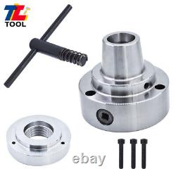 5C Collet Lathe Chuck Closer With Semi-finished Adp. 2-1/4 x 8 Thread
