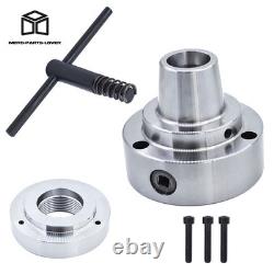 5C Collet Lathe Chuck Closer With Semi-finished Adp. 2-1/4 x 8 Thread NEW