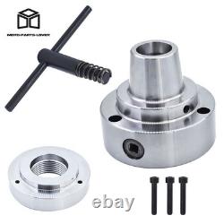 5C Collet Lathe Chuck Closer With Semi-finished Adp. 2-1/4 x 8 Thread NEW