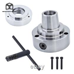 5C Collet Lathe Chuck Closer With Semi-finished Adp. 2-1/4 x 8 Thread NEW