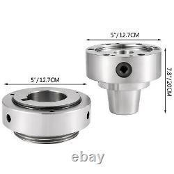 5C Collet Lathe Chuck With Semi-finished L-00 Back Plate and Collet Adapter
