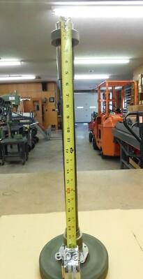 5C Collet Metal Lathe Draw Bar. 24 Long, 2 Parts, 1 Inside Thread Long. Metal