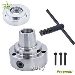 5Inch 5C Collet Lathe Chuck Closer With Semi-finished Adp. 2-1/4 × 8 Thread