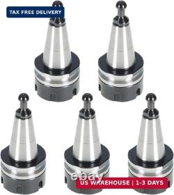 5Pcs ISO30 ER32-45L Chuck Tool Holder Balance Collet Chuck G2.5 30000RPM CNC Sta