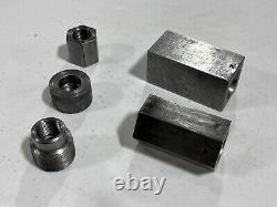 5V Square And Hex Collet Blocks Van Norman Hardinge Cutter Grinder Lathe Chuck