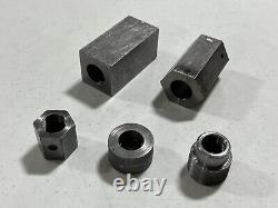 5V Square And Hex Collet Blocks Van Norman Hardinge Cutter Grinder Lathe Chuck