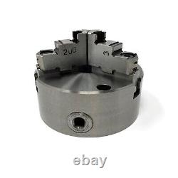 5 3-JAW SELF-CENTERING lathe CHUCK top bottom jaws 2-1/4-8 adapter #0503A-FM