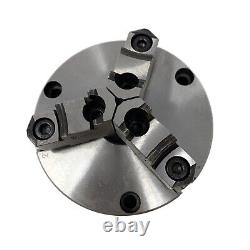 5 3-JAW SELF-CENTERING lathe CHUCK top bottom jaws L00 adapter #0503A-FM