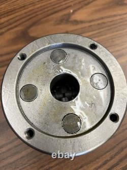 5 4-JAW LATHE CHUCK w independent jaws 4 rear mounting Holes #0504F0 K72 125