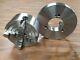 5 4-JAW LATHE CHUCK w independent jaws w. D1-3 semi-finished adapter #0504F0