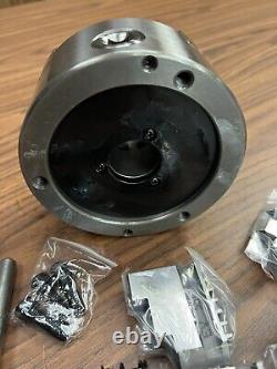 5 4-JAW SELF-CENTERING LATHE CHUCKS with extra jaws, #0504-SF Free Ship USA