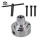 5 5C Collet Chuck Closer Lathe Plain Back Tools Kit Accessory 0.0006 TIR
