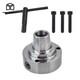 5 5C Collet Chuck Closer Lathe Plain Back Tools Kit Accessory 0.0006 TIR