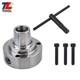 5 5C Collet Chuck Closer Lathe Plain Back Use 5C Collet 0.0006 TIR