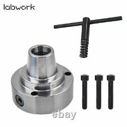 5 5C Collet Chuck Closer Lathe Plain Back Use 5C Collet 0.0006 TIR