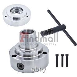 5 5C Collet Lathe Chuck 2-1/4 x 8 Threaded Hole Connection Plate