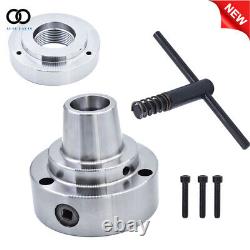 5 5C Collet Lathe Chuck Closer 2-1/4 × 8 Threaded Hole Connection Plate