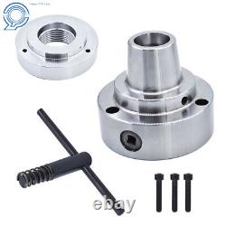 5 5C Collet Lathe Chuck Closer 2-1/4 x 8 Threaded Hole Connection Plate