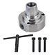 5 5C Collet Lathe Chuck Closer Lathe Plain Back Use 5C Collet 0.0006 TIR NEW