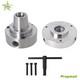5 5C Collet Lathe Chuck Closer With Semi-finished Adp. 1-1/2 &times; 8 Thread New