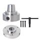 5 5C Collet Lathe Chuck Closer With Semi-finished Adp. 1-1/2 &times; 8 Thread New