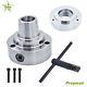 5 5C Collet Lathe Chuck Closer With Semi-finished Adp. 2-1/4 × 8 Thread