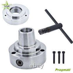 5 5C Collet Lathe Chuck Closer With Semi-finished Adp. 2-1/4 × 8 Thread
