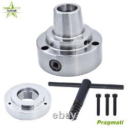 5 5C Collet Lathe Chuck Closer With Semi-finished Adp. 2-1/4 × 8 Thread
