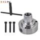 5 Inch 5C Collet Chuck 0.0006 TIR Closer Lathe Plain Back Use