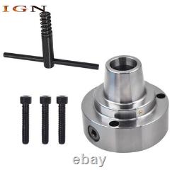 5 Inch 5C Collet Chuck 0.0006 TIR Closer Lathe Plain Back Use
