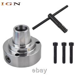 5 Inch 5C Collet Chuck 0.0006 TIR Closer Lathe Plain Back Use