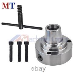5 Inch 5C Collet Chuck Closer Lathe Plain Back Tools Kit Accessory 0.0006 TIR