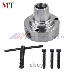 5 Inch 5C Collet Chuck Closer Lathe Plain Back Tools Kit Accessory 0.0006 TIR