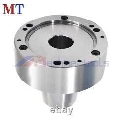 5 Inch 5C Collet Chuck Closer Lathe Plain Back Tools Kit Accessory 0.0006 TIR