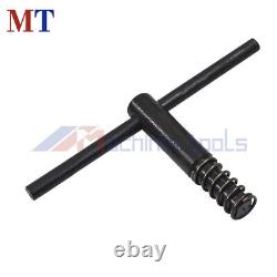 5 Inch 5C Collet Chuck Closer Lathe Plain Back Tools Kit Accessory 0.0006 TIR