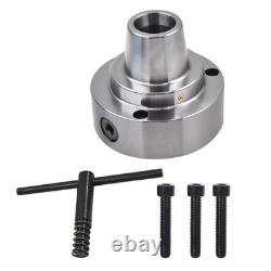 5 Inch 5C Collet Lathe Chuck Closer Lathe Plain Back Use 5C Collet 0.0006 TIR