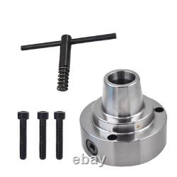 5 Inch 5C Collet Lathe Chuck Closer Lathe Plain Back Use 5C Collet 0.0006 TIR
