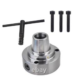 5 Inch 5C Collet Lathe Chuck Closer Lathe Plain Back Use 5C Collet 0.0006 TIR