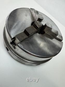 6 3-Jaw Lathe Chuck Sears/Atlas Brand 1-1/2-8 Thread Mount Factory OEM Chuck
