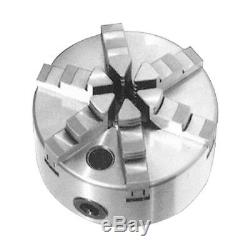 6 6-jaw Self-centering Plain Back Lathe Chuck (3900-4555)