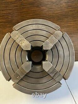 6 IDEAL Sycamore IL 4 jaw Lathe chuck South Bend Logan CraftsmanAtlas 1-1/2 x 8