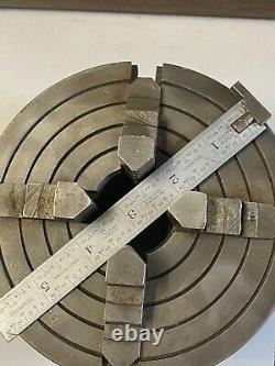 6 IDEAL Sycamore IL 4 jaw Lathe chuck South Bend Logan CraftsmanAtlas 1-1/2 x 8