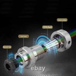 7PCS Woodworking Lathe Wood Spinning 1/4 3/8 1/2 5/8 3/4 Spring Collet Chuck