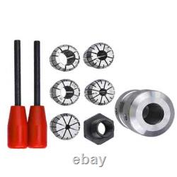 7PCS Woodworking Lathe Wood Spinning 1/4 3/8 1/2 5/8 3/4 Spring Collet Chuck